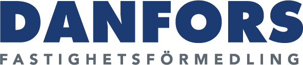 Danfors fastighetsförmedling logotype